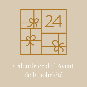 Calendrier de l'Avent de la sobriété